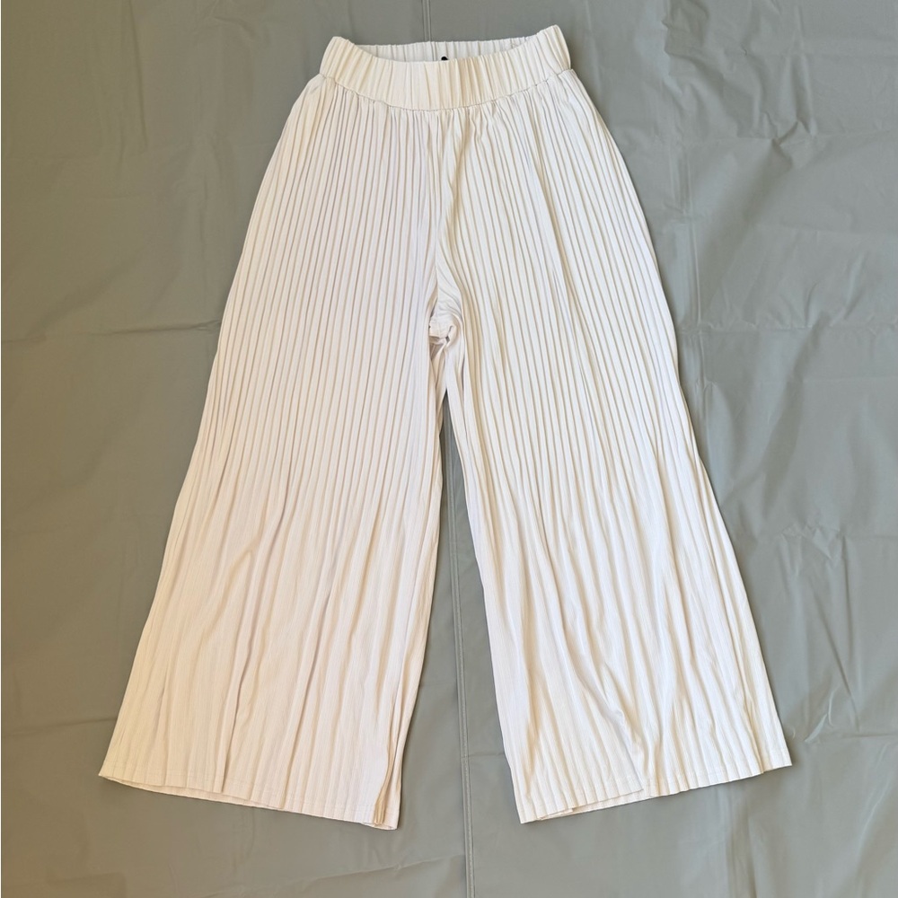 Petal & Pup Cream Wide Leg Pants